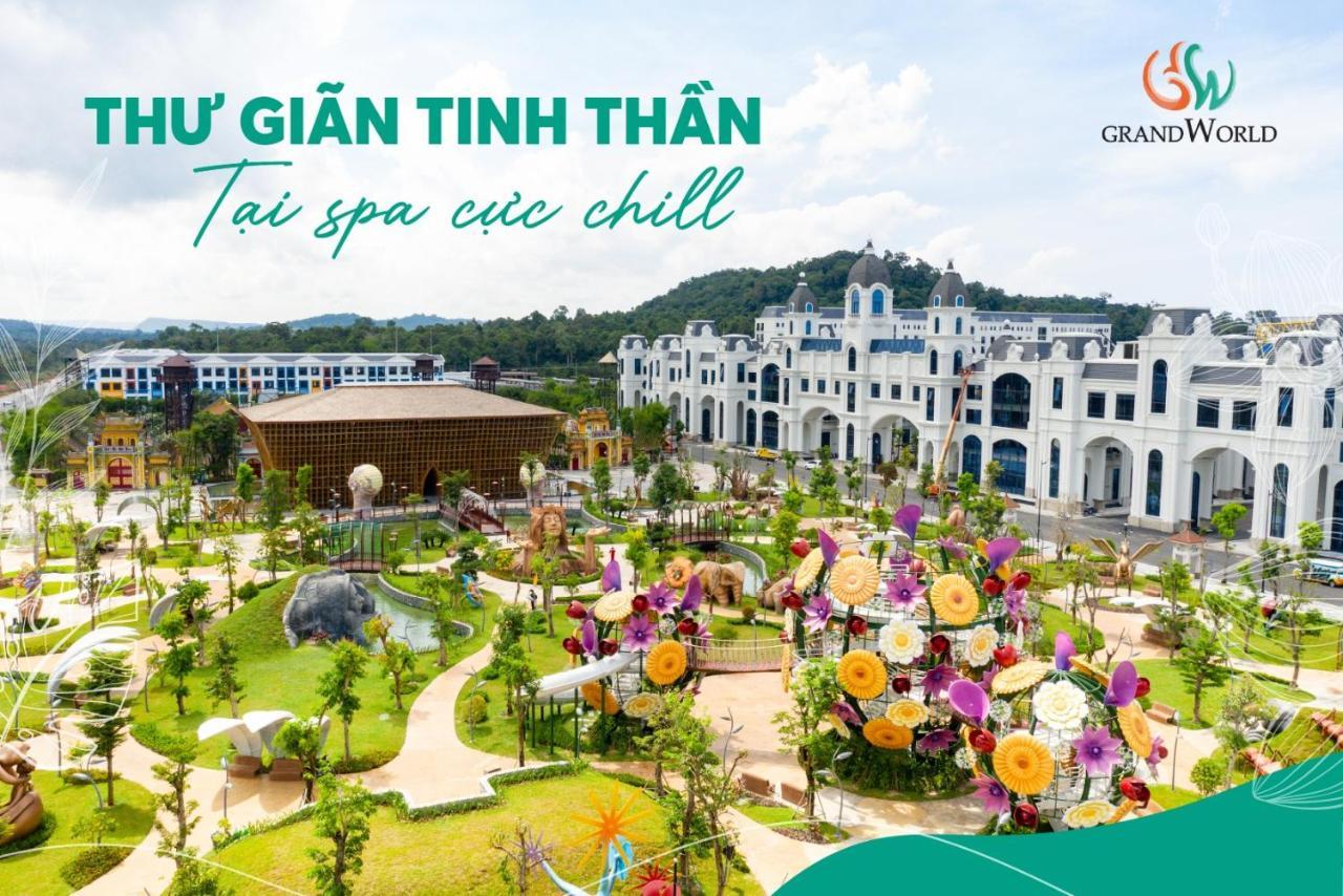 Bistro Hotel Grand World Phú Quốc-sziget Kültér fotó